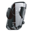 JOYROOM JR-ZS241 15W QI Mechanical Car Wireless Charger Phone Holder Air Outlet Version(Black)