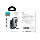 JOYROOM JR-ZS241 15W QI Mechanical Car Wireless Charger Phone Holder Air Outlet Version(Black)