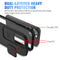 Up and Down Sliding Camera Cover Design Shockproof TPU + PC Protective Case For iPhone 13(Black)