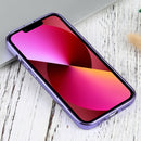 Ultra-thin Electroplating TPU Protective Case For iPhone 13(Purple)