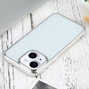 Ultra-thin Electroplating TPU Protective Case For iPhone 13(Silver)