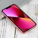 Ultra-thin Electroplating TPU Protective Case For iPhone 13(Pink)