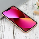 Ultra-thin Electroplating TPU Protective Case For iPhone 13(Rose Gold)