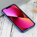 Ultra-thin Electroplating TPU Protective Case For iPhone 13(Blue)