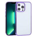 Ultra-thin Electroplating TPU Protective Case For iPhone 13 Pro Max(Purple)