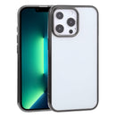 Ultra-thin Electroplating TPU Protective Case For iPhone 13 Pro Max(Black)
