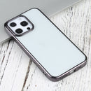 Ultra-thin Electroplating TPU Protective Case For iPhone 13 Pro Max(Black)