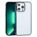 Ultra-thin Electroplating TPU Protective Case For iPhone 13 Pro Max(Green)