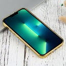 Ultra-thin Electroplating TPU Protective Case For iPhone 13 Pro Max(Gold)