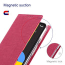 For Google Pixel 6 ViLi DMX Series Shockproof TPU + PU Leather Magnetic Attraction Horizontal Flip Case with Card Slot & Holder(Rose Red)