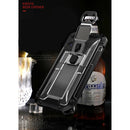 PC + TPU Shockproof Protective Case with Corkscrew Holder For Samsung Galaxy A10s(Sapphire Blue)