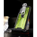 PC + TPU Shockproof Protective Case with Corkscrew Holder For Samsung Galaxy A72 5G / 4G(Sapphire Blue)