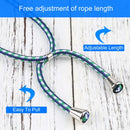 Four-corner Shockproof Transparent TPU Protective Case with Lanyard For iPhone 13 Pro(Green White)