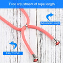 Four-corner Shockproof Transparent TPU Protective Case with Lanyard For iPhone 13 Pro Max(Orange)