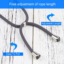 Four-corner Shockproof Transparent TPU Protective Case with Lanyard For iPhone 13 Pro Max(Grey)