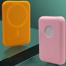 Ultra-Thin Magsafing Silicone Case for Magsafe Battery Pack(Red)