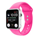 Double Nail Silicone Strap Watch Band For Apple Watch Series 7 45mm / 6 & SE & 5 & 4 44mm / 3 & 2 & 1 42mm(Pink)