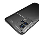 For vivo iQOO 8 Carbon Fiber Texture Shockproof TPU Case(Black)