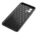 For vivo iQOO 8 Carbon Fiber Texture Shockproof TPU Case(Black)