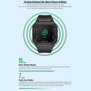 Zeblaze ARES 1.3 inch Touch Screen Bluetooth 5.0 30m Waterproof Smart Watch, Support Sleep Monitor / Heart Rate Monitor / Music Control / Sports Mode(Green)