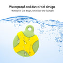 Waterproof Sealing Strip Anti-Scratch Shockproof Rugged Silicone Case For AirTag(Black Blue)