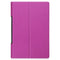 For Lenovo Yoga Tab 11 Custer Texture Horizontal Flip PU Leather Case with Holder & Sleep / Wake-up Function(Purple)
