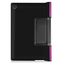For Lenovo Yoga Tab 11 Custer Texture Horizontal Flip PU Leather Case with Holder & Sleep / Wake-up Function(Purple)