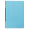 For Lenovo Yoga Tab 11 Custer Texture Horizontal Flip PU Leather Case with Holder & Sleep / Wake-up Function(Sky Blue)
