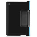 For Lenovo Yoga Tab 11 Custer Texture Horizontal Flip PU Leather Case with Holder & Sleep / Wake-up Function(Sky Blue)
