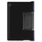 For Lenovo Yoga Tab 11 Custer Texture Horizontal Flip PU Leather Case with Holder & Sleep / Wake-up Function(Dark Blue)