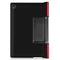 For Lenovo Yoga Tab 11 Custer Texture Horizontal Flip PU Leather Case with Holder & Sleep / Wake-up Function(Red)