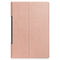 For Lenovo Yoga Tab 11 Custer Texture Horizontal Flip PU Leather Case with Holder & Sleep / Wake-up Function(Rose Gold)