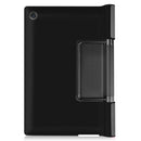For Lenovo Yoga Tab 11 Custer Texture Horizontal Flip PU Leather Case with Holder & Sleep / Wake-up Function(Grey)
