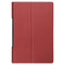 For Lenovo Yoga Tab 11 Custer Texture Horizontal Flip PU Leather Case with Holder & Sleep / Wake-up Function(Wine Red)