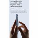 ROCK SPACE Moca Magnetic Protective Case with Bracket For iPhone 13(Grey)