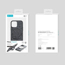 ROCK SPACE Moca Magnetic Protective Case with Bracket For iPhone 13(Grey)
