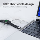 JOYROOM S-IW003S 2.5W Magnetic Wireless Charger for Apple Watch Series 1-6, Cable Length: 0.3m(White)