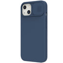 NILLKIN CamShield MagSafe Magnetic Liquid Silicone + PC Full Coverage Case For iPhone 13(Blue)
