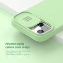 NILLKIN CamShield MagSafe Magnetic Liquid Silicone + PC Full Coverage Case For iPhone 13(Blue)