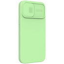 For iPhone 13 Pro Max NILLKIN CamShield MagSafe Magnetic Liquid Silicone + PC Full Coverage Case (Green)