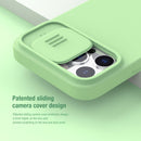 For iPhone 13 Pro Max NILLKIN CamShield MagSafe Magnetic Liquid Silicone + PC Full Coverage Case (Green)