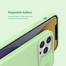 For iPhone 13 Pro Max NILLKIN CamShield MagSafe Magnetic Liquid Silicone + PC Full Coverage Case (Green)
