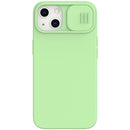 NILLKIN CamShield Liquid Silicone + PC Full Coverage Case For iPhone 13(Green)
