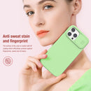 NILLKIN CamShield Liquid Silicone + PC Full Coverage Case For iPhone 13 Pro Max(Green)
