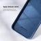 NILLKIN CamShield Liquid Silicone + PC Full Coverage Case For iPhone 13 Pro Max(Blue)