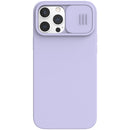 NILLKIN CamShield Liquid Silicone + PC Full Coverage Case For iPhone 13 Pro Max(Purple)