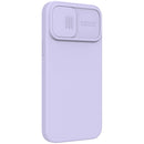 NILLKIN CamShield Liquid Silicone + PC Full Coverage Case For iPhone 13 Pro Max(Purple)