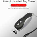 RC-533 Handheld Portable Ultrasonic Dog Repeller(Black + Silver)