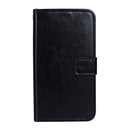 For Motorola Edge 20 Lite idewei Crazy Horse Texture Horizontal Flip Leather Case with Holder & Card Slots & Wallet(Black)