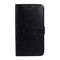 For Motorola Edge 20 Lite idewei Crazy Horse Texture Horizontal Flip Leather Case with Holder & Card Slots & Wallet(Black)